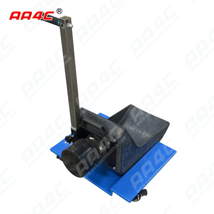 AA4C car exhaust extracting system auto vehicle exhaust dolly for truck manually control customize size