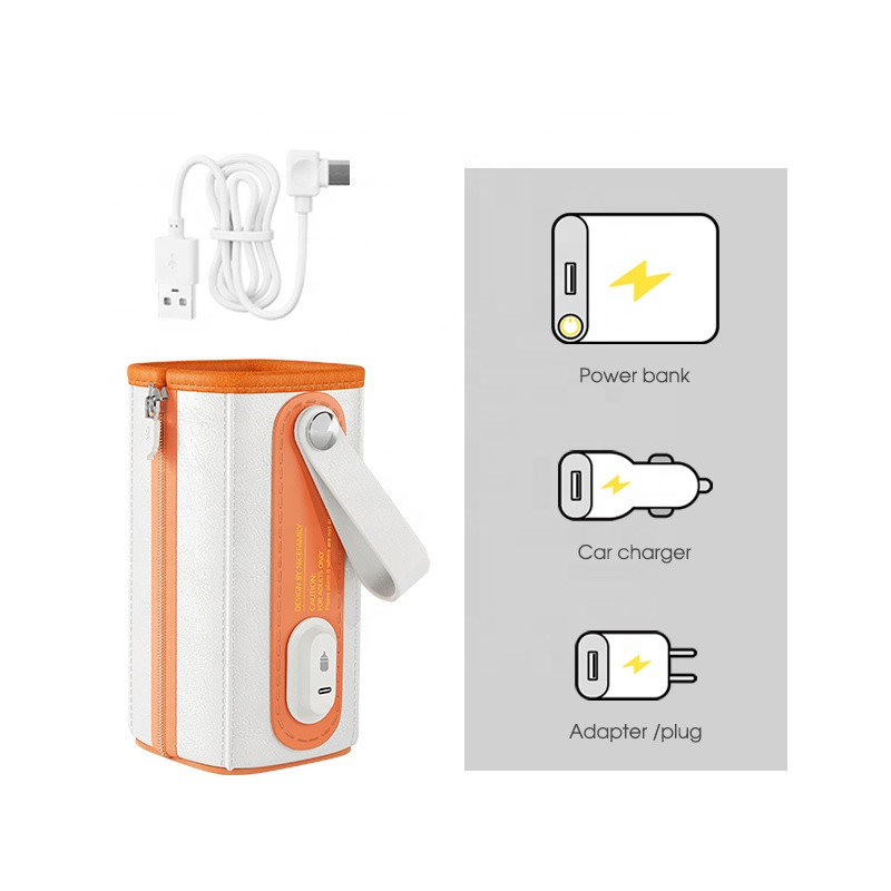 ODM Thermostat Travel Milk Bottle Warmer USB Connect Portable For Car