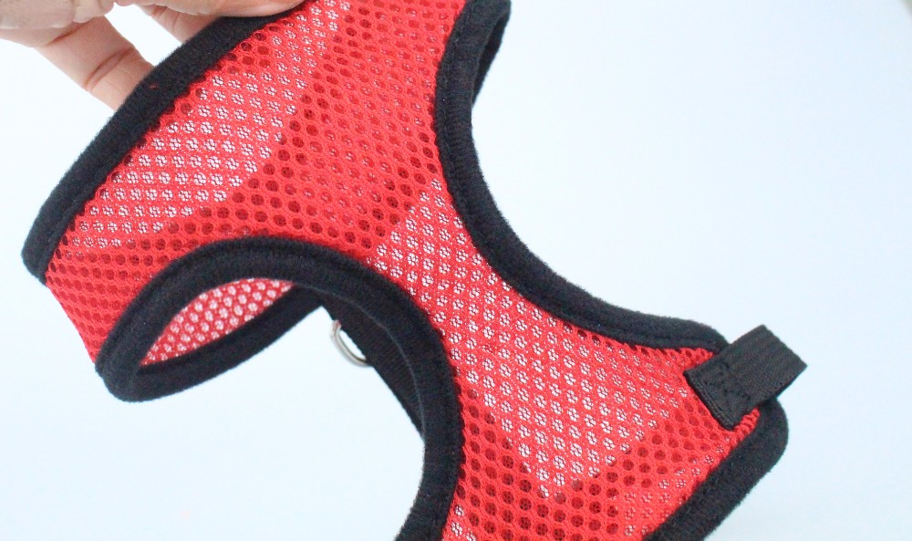 Airmesh Adjustable Nylon Soft Dog Boy Pet Harness , Colorful Dog Chest Harness