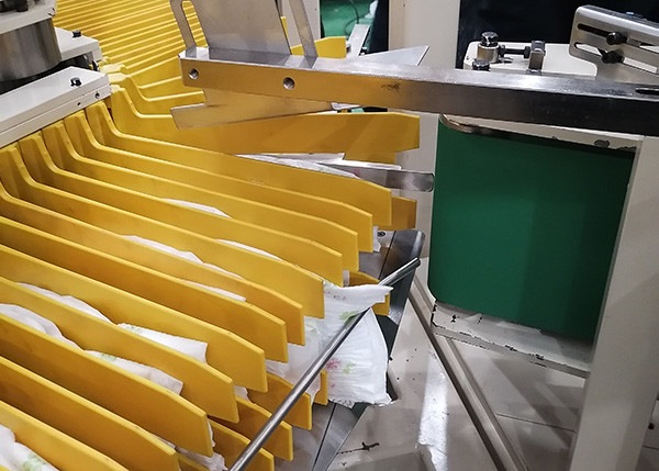 Automated Diaper Counting Stacker Machine Customized Design Acceptable