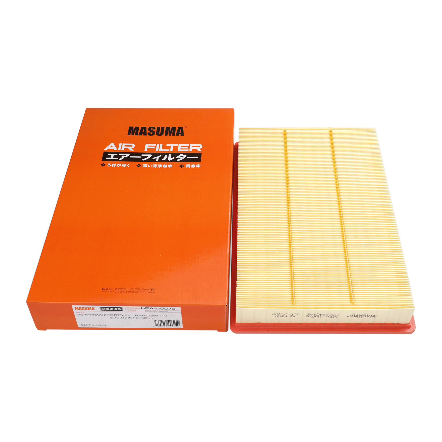 68*51*37cm MFA-U0078 MASUMA Auto Engine Systems Air Filter 25313349 4560116496174 For TOYOTA