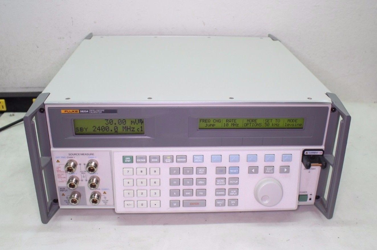 Practical 5820A Fluke Multifunction Calibrator , Five Channel Multi Product Calibrator