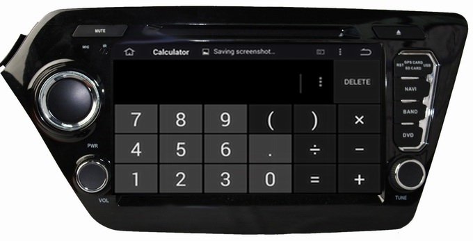 Ouchuangbo Car GPS Sat Nav 3G Wifi Touch Screen for Kia K2 /RIO 2011-2012 DVD Radio Bluetooth SWC OCB-8044D