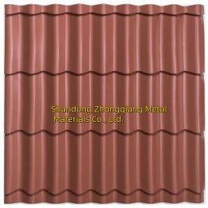 Eco Friendly Roof Aluminum Tile Weather Resistant 300mm X 100mm X 25mm