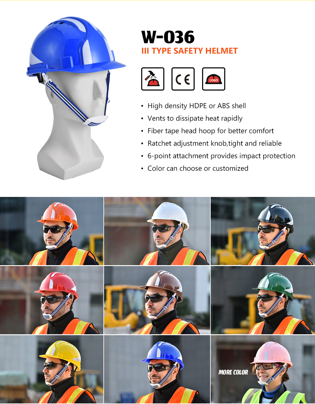 ABS Carbon Fiber Hard Industrial Safety Helmet Construction Safety Helmets Mining