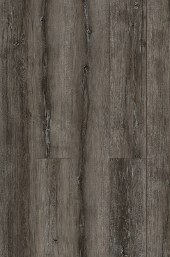 4mm Fireproof Luxury Rigid Core SPC Flooring Hickory GKBM DM-W40020