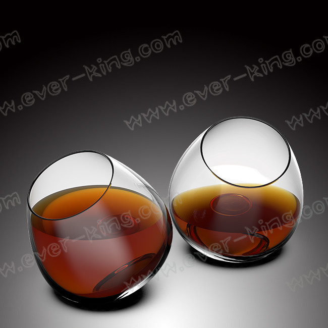 Smooth Transparent Glass Cup Without Handle 80*82mm