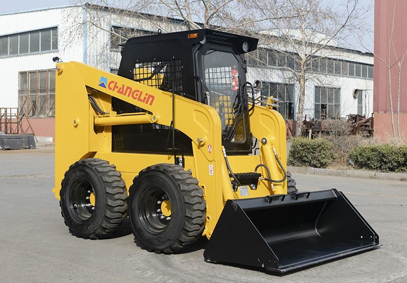 Changlin Yellow Skid Loader Excavator 255F 0.4M3 Operating Weight 2400 Kg