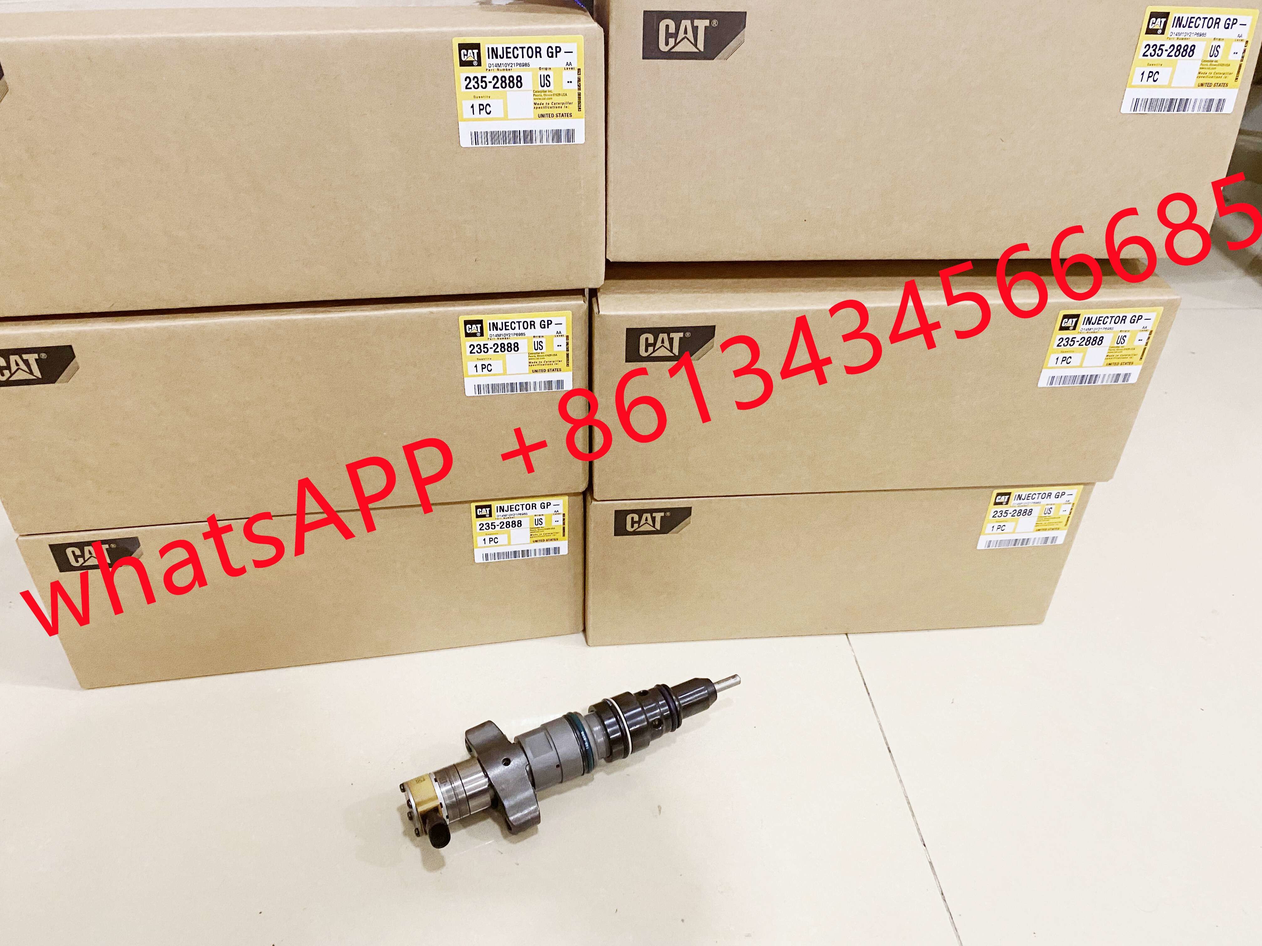 C9 Diesel Fuel Engine Common Rail Injector 236-0962 235-2888