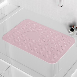 Thickened Silicone Bath Mat Lightweight Anti Slip Multiscene