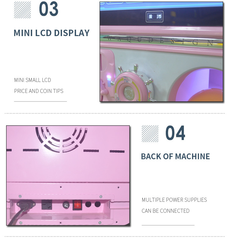 Coin Operated Capsule Vending Machine Japan Mini Gashapon Video Game Machine Capsule Toy