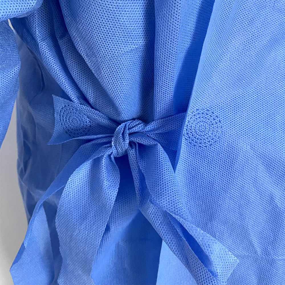 Ultrasonic Seam Reinforced Surgical Gown
