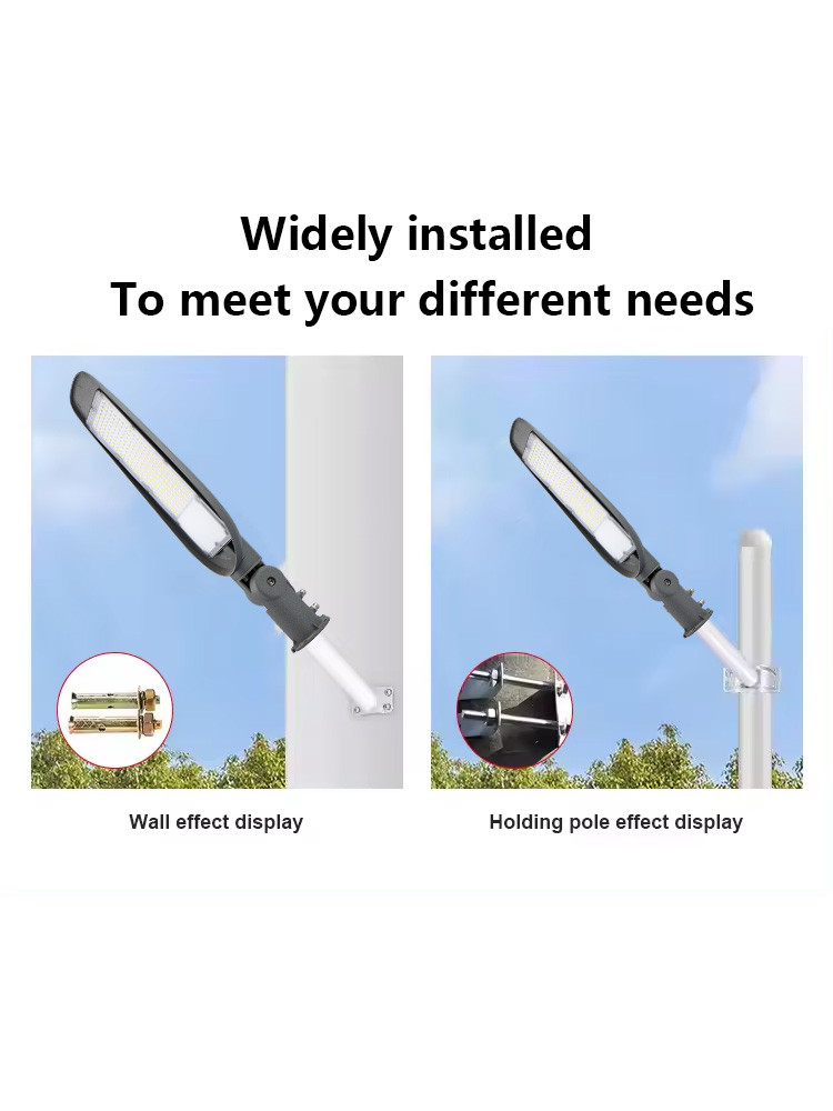 KCD Waterproof High Brightness Lamp Outdoor 100 Watt Long-Distance LED Street Light With Auto Dimming Control