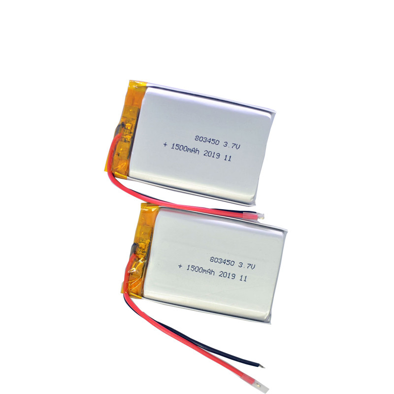 3.7 V 1500mAh Lipo Bluetooth Headset Battery 500 Times Cycle Life