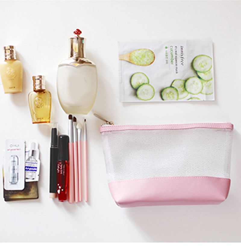 Wholesale Professional Luxury Transparent Clear PVC Cosmetic Bag