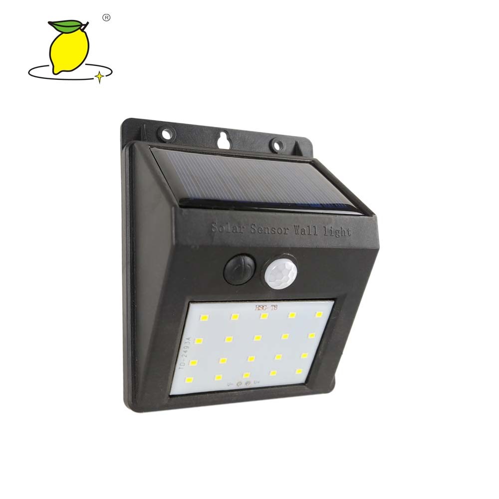 12.5*10*5CM LED Solar Wall Light