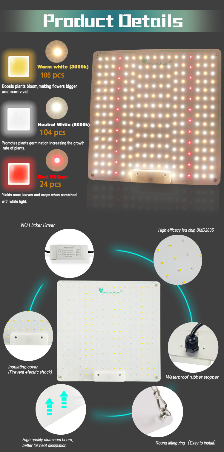 Full Spectrum 150W Horticulture SMD Chip LED Grow Lights For Indoor Plants