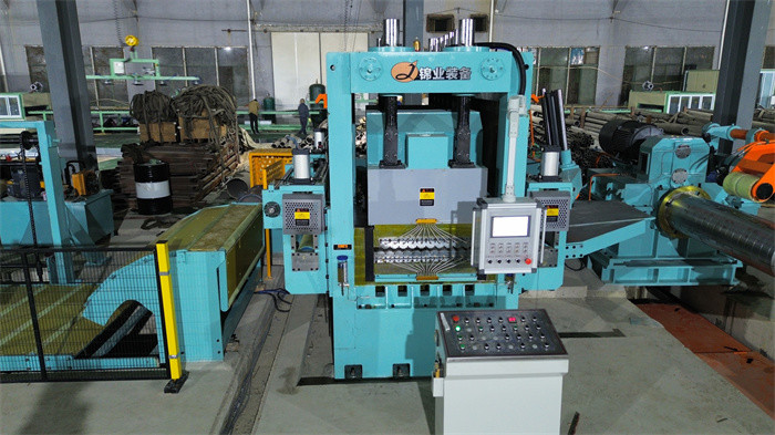 stainless Steel Sheet Servo Cut To Length Line With Edge Trimmer