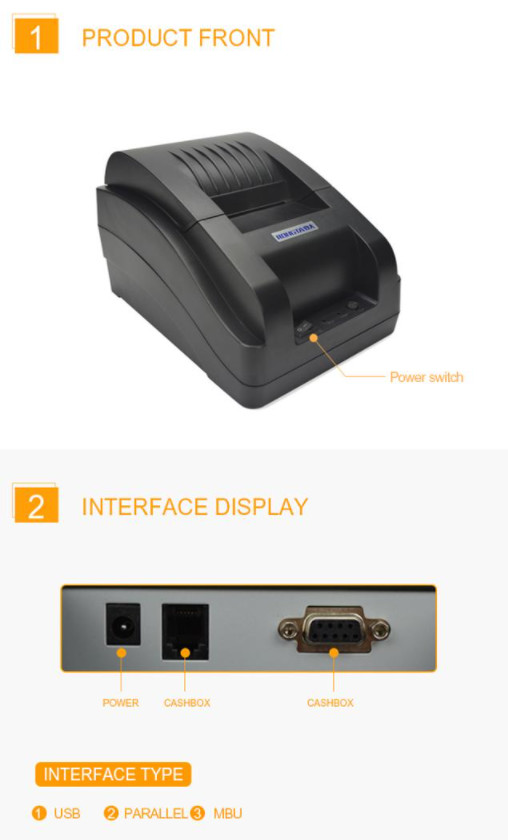 58mm Thermal Label Printing Machine