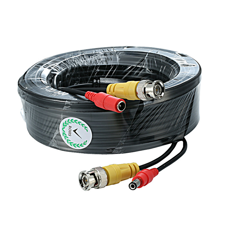 1M 5M 10M Male to Female CCTV Camera Security Assembly RG59 Video BNC DC Power SDI Cable