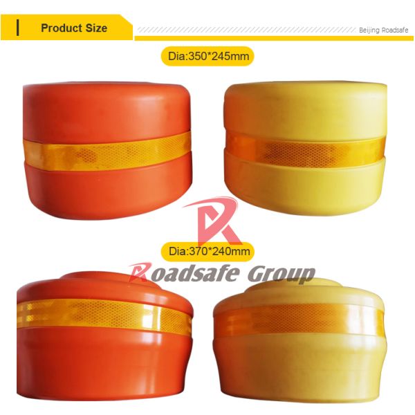 EVA Material Highway Safety Rolling Barrier/Rails & Rail Guards Safety Roller Guardrail Rolling Guard Rails System