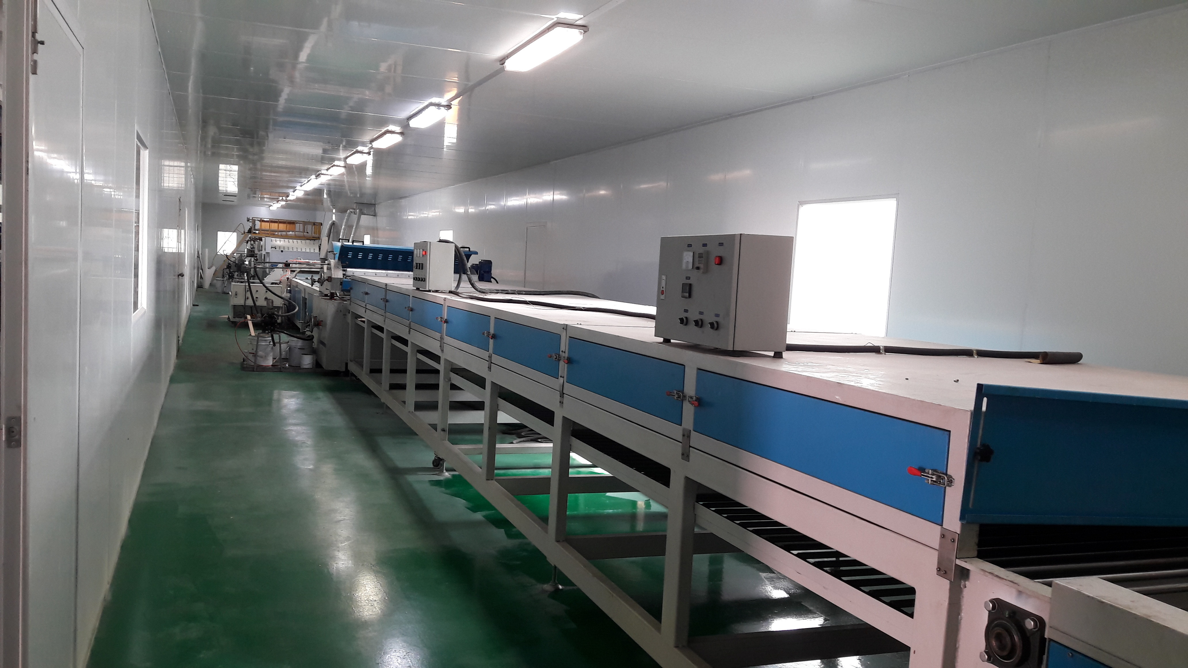 Heating Spot Uv Coater / Automatic Coating Machine ISO9001 W920mm