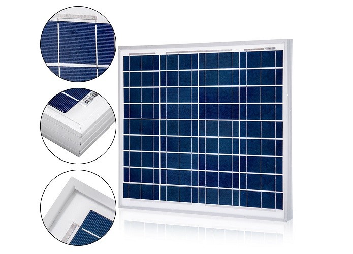 Solar Monitor Polycrystalline PV Solar Panel Self - Cleaning Function