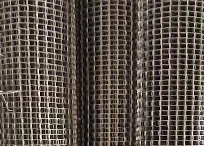 Stainless Steel Flat Wire Mesh Belt Acid Resistance For Chemical Industry