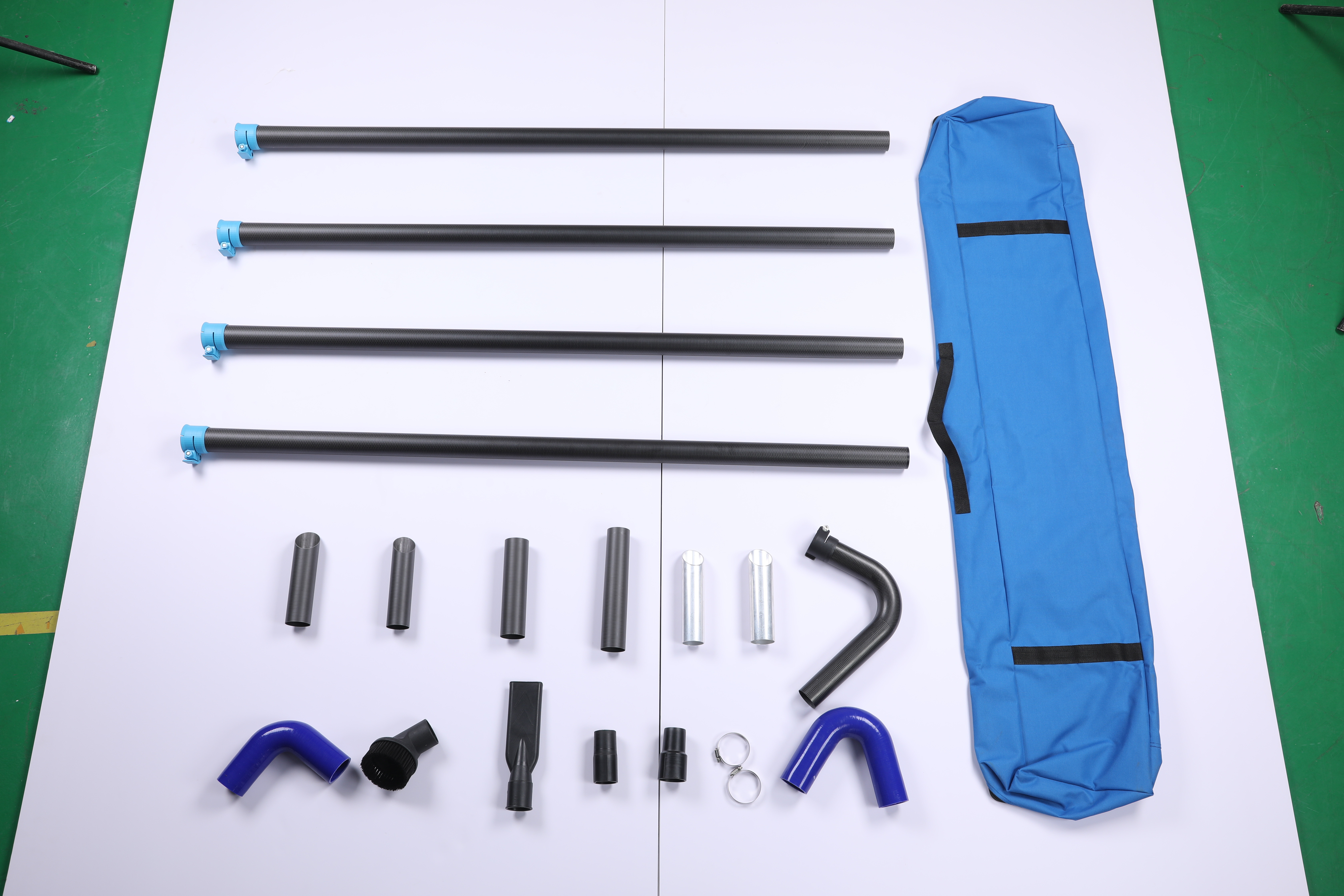 Multi Functional Carbon Fibre Gutter Pole 40mm 50mm OD Carbon Fibre Gutter Cleaning Kit