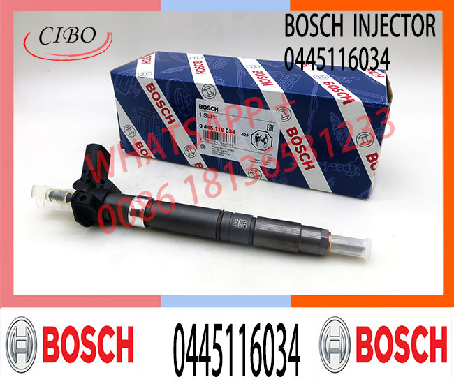 Genuine and new Common rail injector 0445116035 0445116034 for VVVW 03L130277C 03L 130 277C