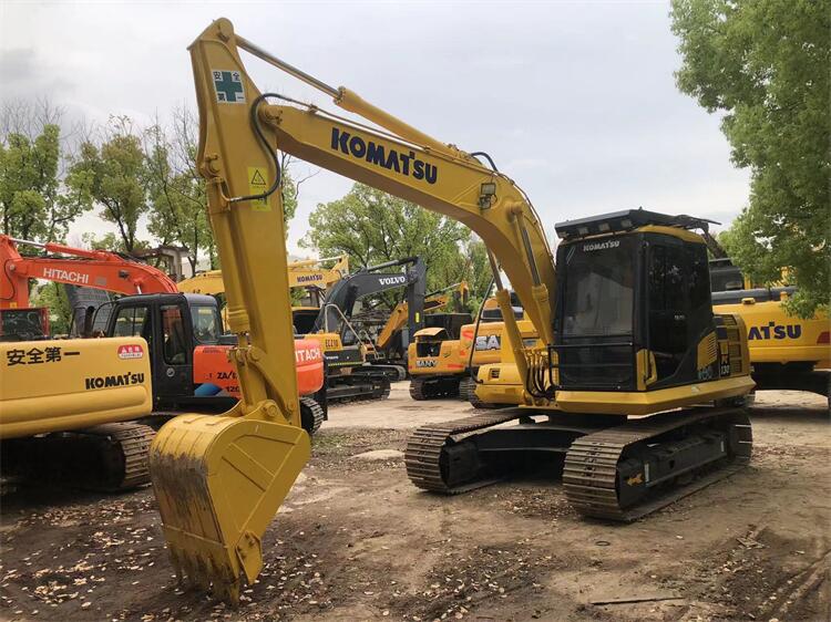 Japan Used 13 Ton Mini Excavator Komatsu PC130-7 Medium Digger with 280 Working Hours