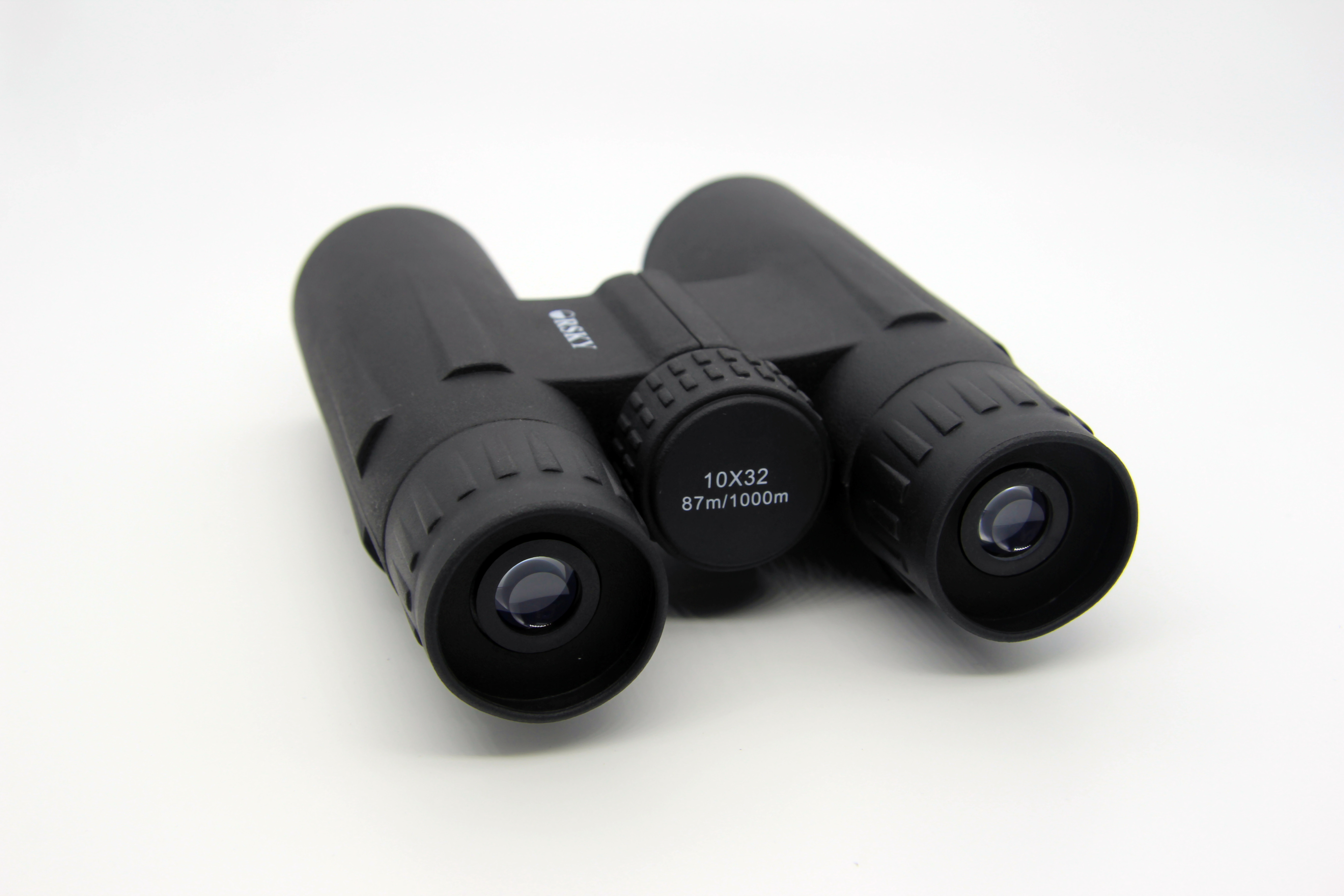 High - Performance Roof Prism Binoculars / Black Compact Travel Binoculars 10X32