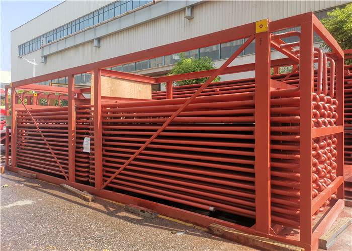 Horizontal 10bar Serpentine Anti Corrosion Superheater Coil