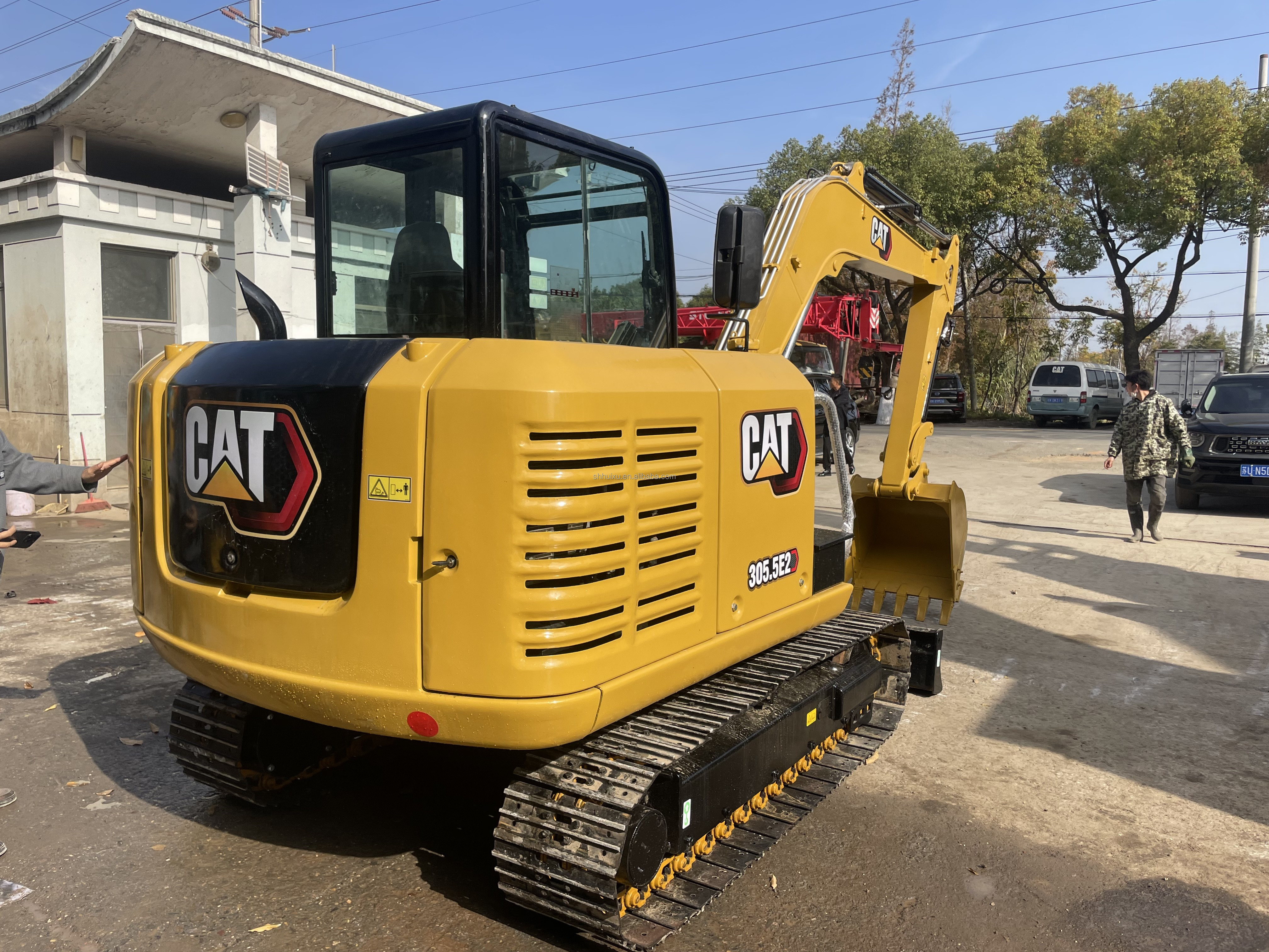 Super Experience Used CAT 305.5 excavator CAT 305.5E2 mini excavator For Sale low price
