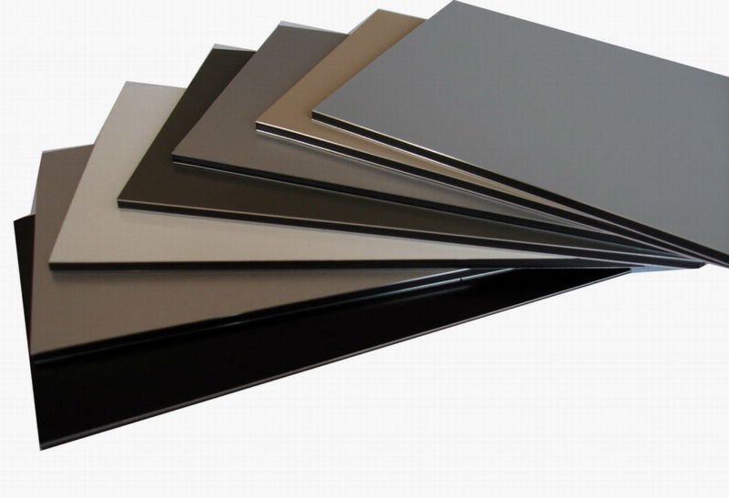 4mm Aluminium Composite Sheet Fireproof PE Coated Surface 1220mm*2440mm
