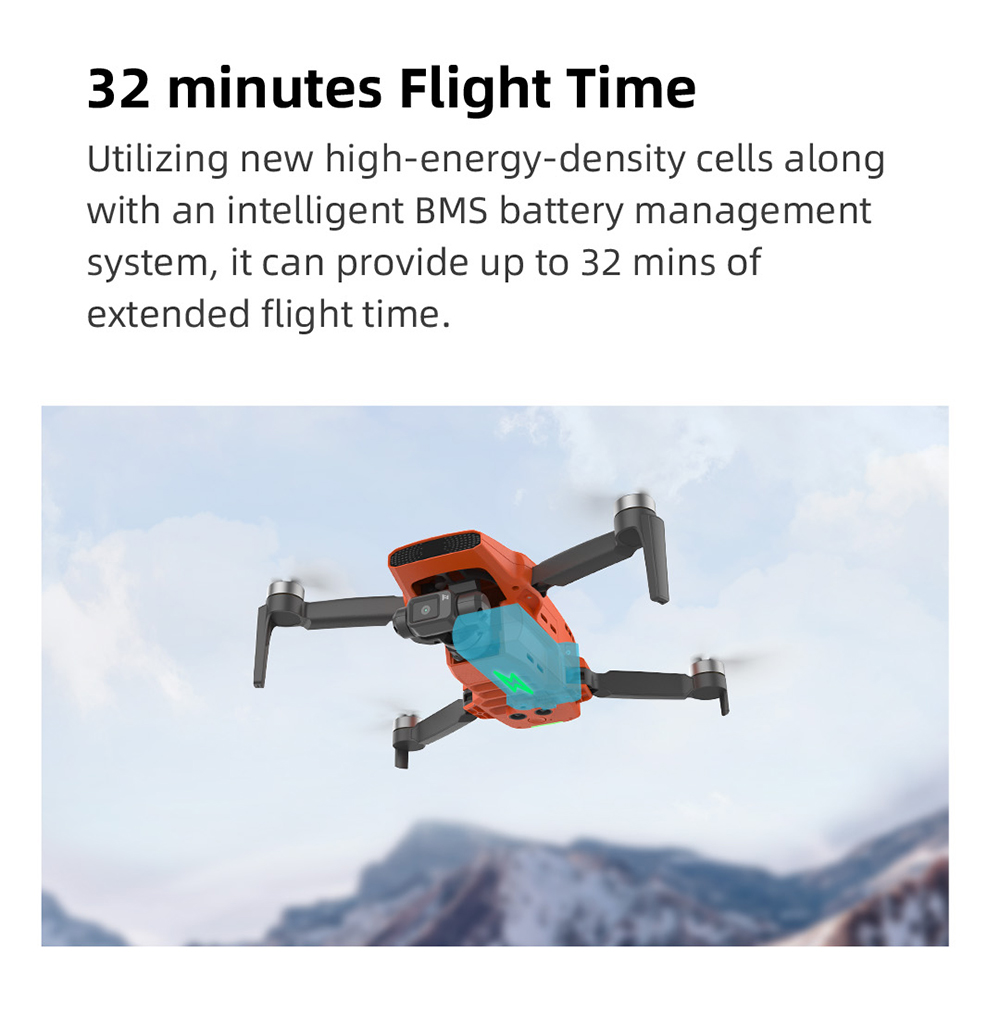 Portable RC Drone With Camera 4k 3 Axis Gimbal 29min Long Distance Quadcopter Air Hover Optical Flow On Live Drone