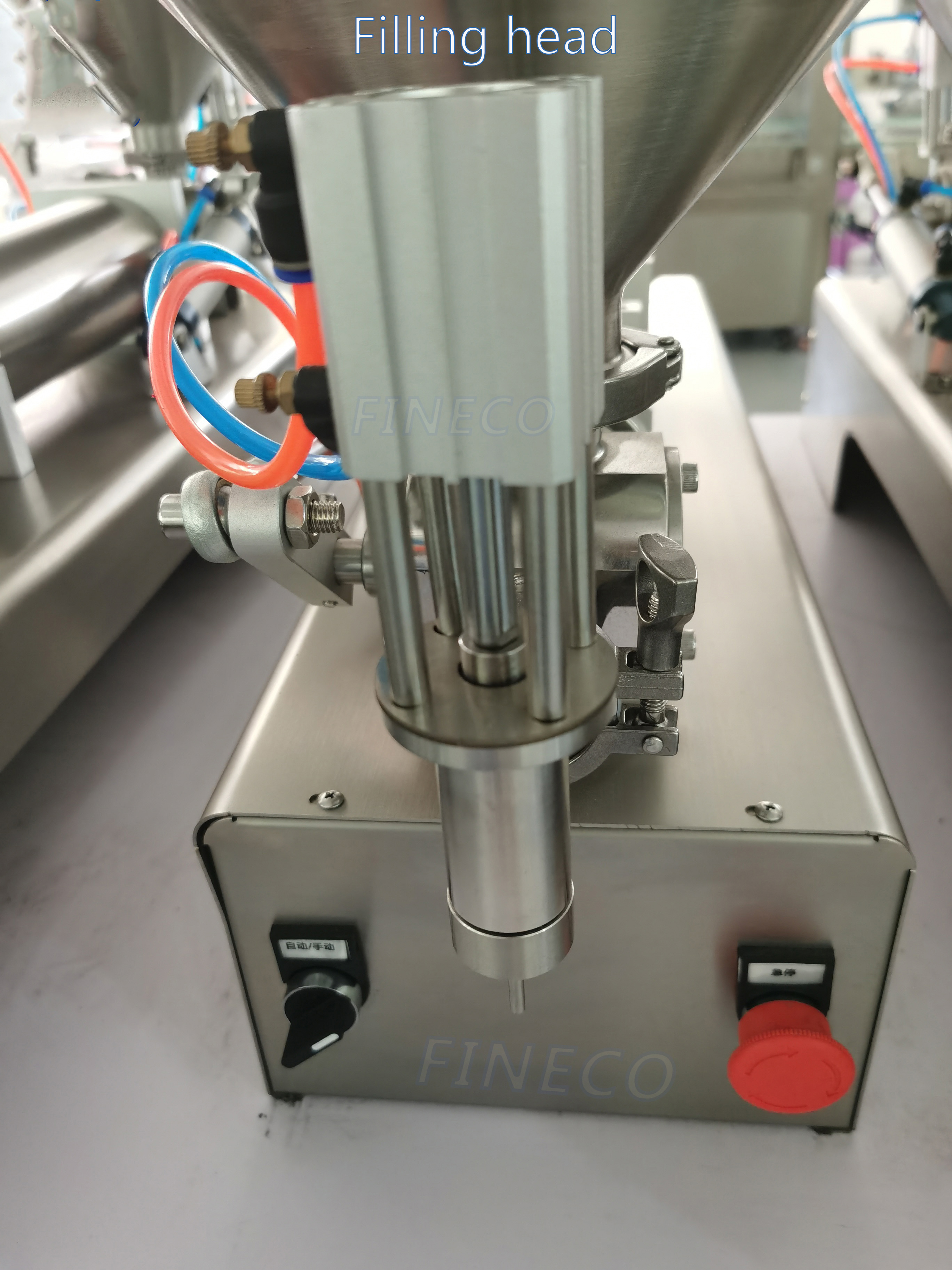 FKF601 Filling Machine for Small Jars of Chili Sauce Peanut Butter Olive Oil and Cream