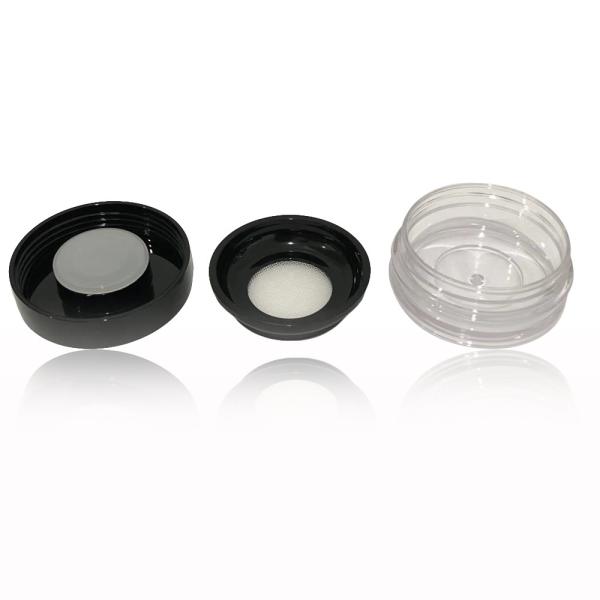 Buy cheap Round ABS / PP Empty Loose Powder Case Private LOGO Lightweight product