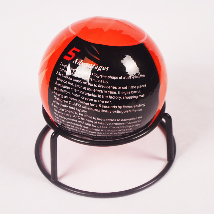 90% ABC Dry Powder Fire Extinguisher Globe Nontoxic With Effective Range