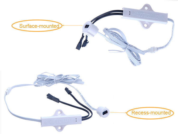 Doule Door Trigger Sensor Switch Embedded / Surface Mounted S1102.2