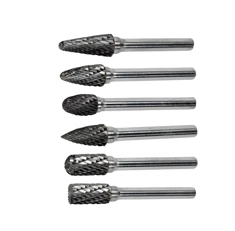 6mm Carbide Cutting Tools Carbide Burrs Set Carbide Cutter Rotary Files