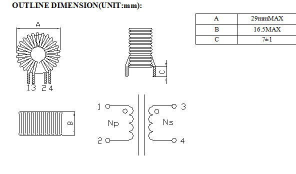 EMI Efficiency Common Mode Toroidal Chokes , CE High Frequency Common Mode Choke