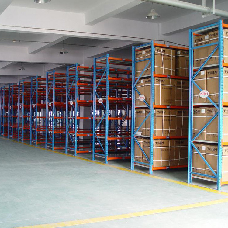 Selective Metal Stacking Shelves Galvanized Automatic Warehouse Storage Mezzanine Cantilever Steel Pallet Rack