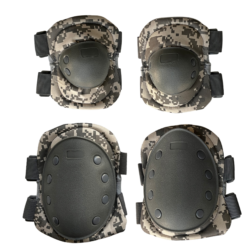 Basic Protection Class Knee and Elbow Pads for Sport Protection in Polyester Cotton