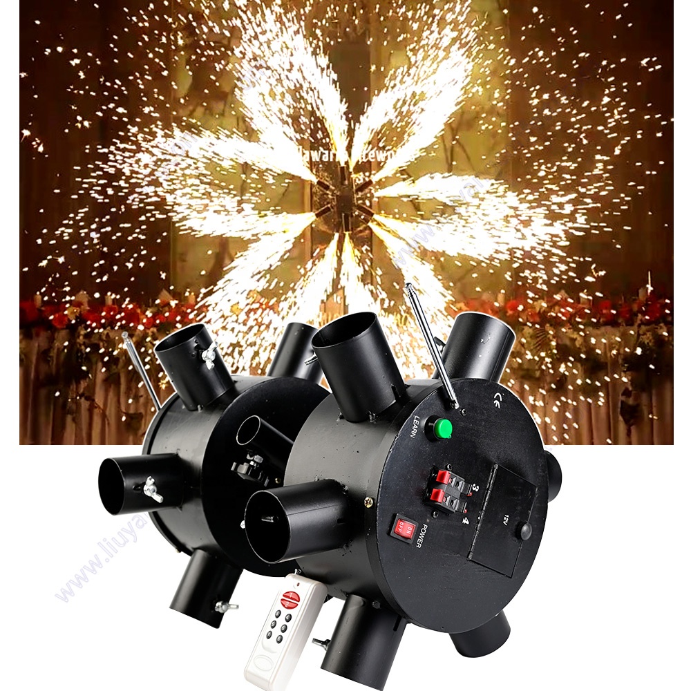 Stage Ice Fountain Pyrotechnic Wedding Sparkler Ignition Party Equipment Cold Fire Pyro Firework Firing System