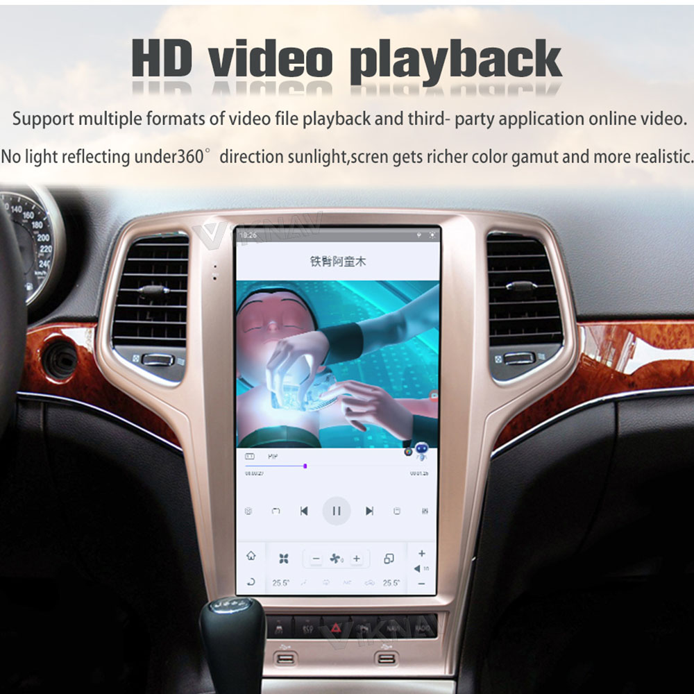 Jeep Grand Cherokee Android 11 Car Radio Player Stereo Auto Audio GPS Navigation