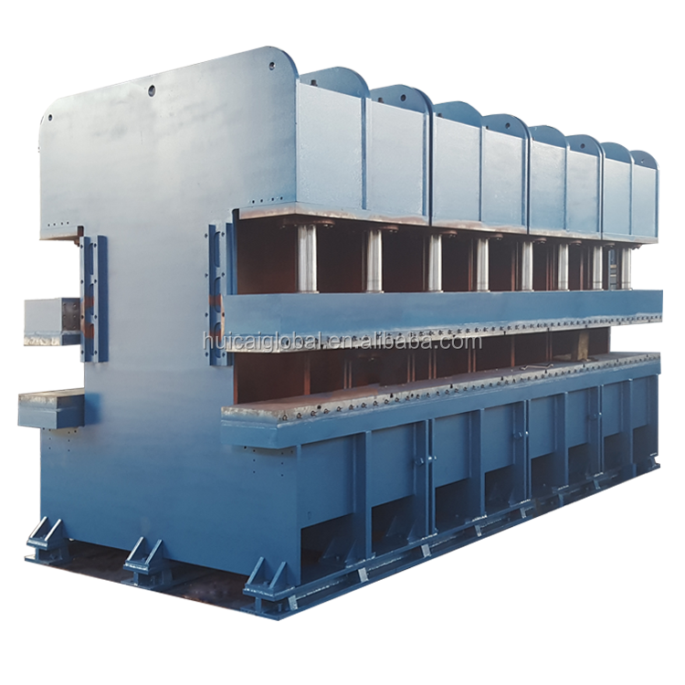 PLC Controlled Jaw Type Rubber Vulcanizing Press Machine for Tyre Tread Vulcanization