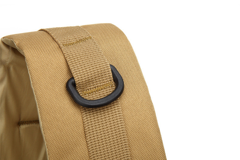 600D Oxford Tan Military Tactical Backpack 55L Molle System