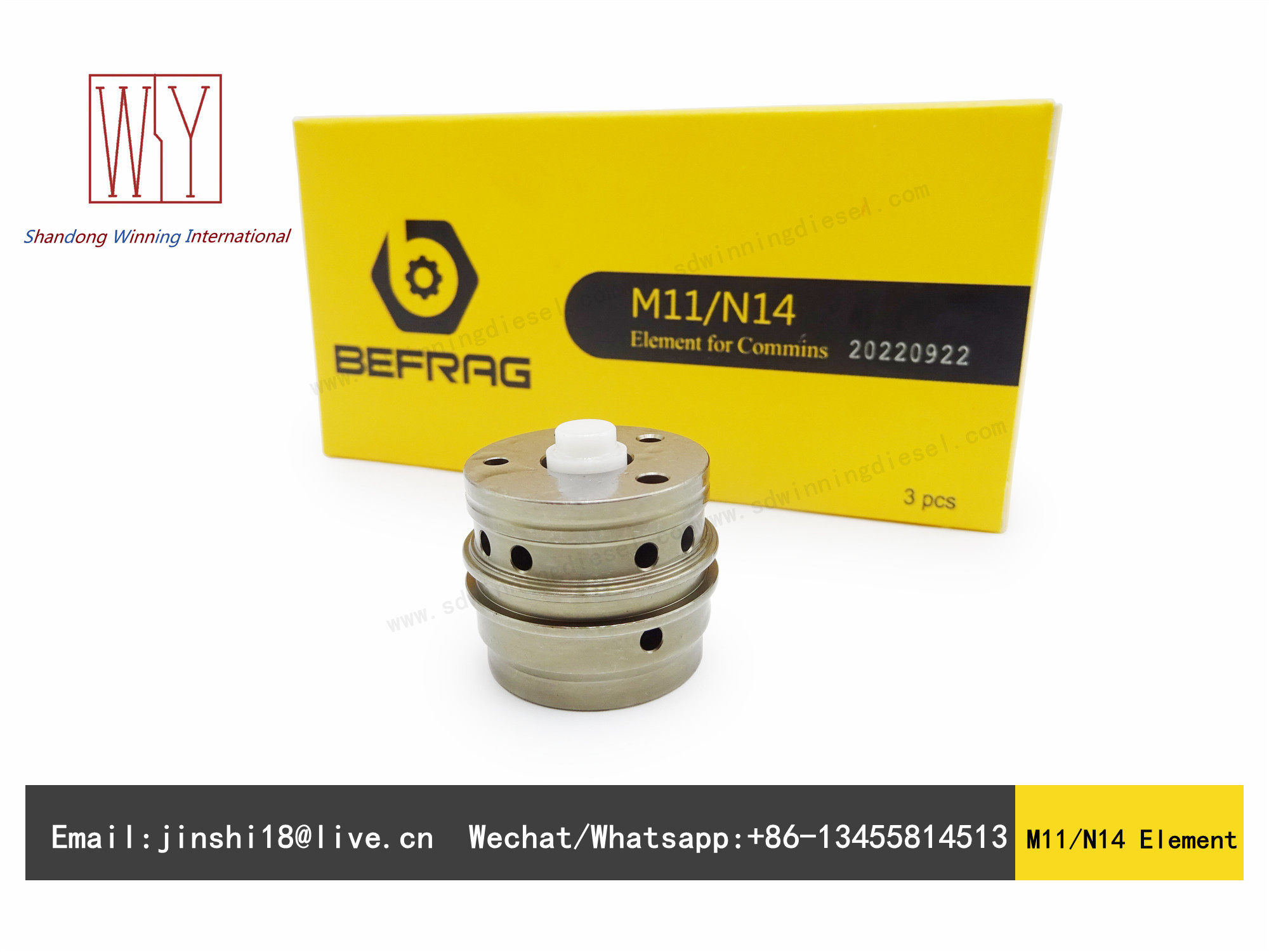 BEFRAG HIGH QUALITY M11 PLUNGER 3411711 for M11 N14 L10 ENGINE