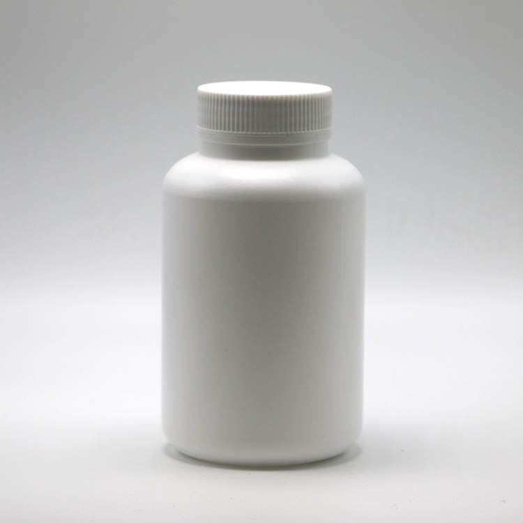 HDPE 500ml Plastic Supplement Holder Bottle Child Resistant Cap Medicine Container